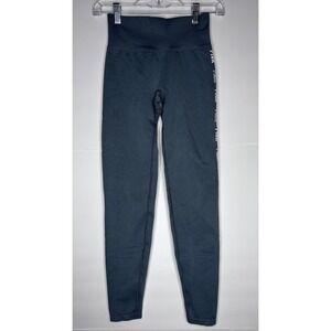 PINK Victoria's Secret Seamless High Waist Leggings‎ Activewear Blue